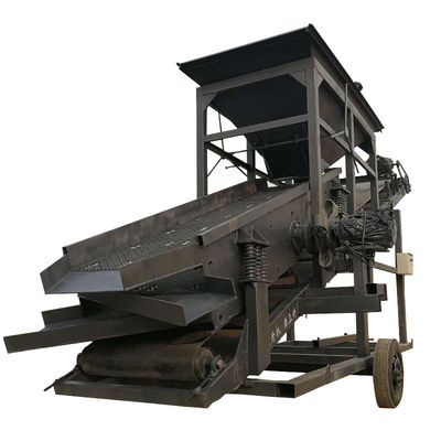 배틀필드 샌드 스크리닝 머신 듀플 레이어 진동 11m*2.2m*3.7m 1800 KG