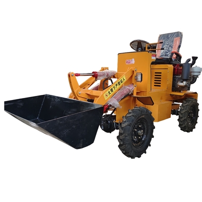 600kg 기계 무게 7 톤 앞 로더 877h 앞 바퀴 로더 4.2cbm 버킷