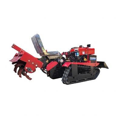 농업용 25hp 크롤러 트랙터용 800 KG 다기능 로터리 틸러