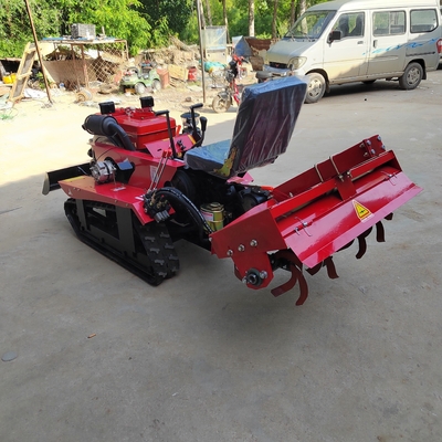 농업용 25hp 크롤러 트랙터용 800 KG 다기능 로터리 틸러