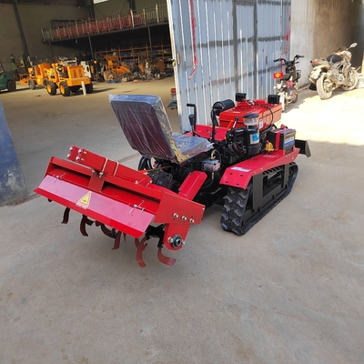 농업용 25hp 크롤러 트랙터용 800 KG 다기능 로터리 틸러