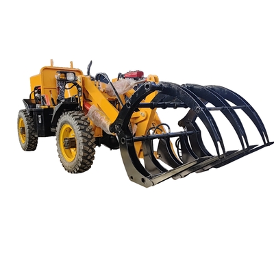0.5m3 버킷 용량 500kg 600kg 로딩 덤핑 휠 타입 앞 버킷 미니 로더