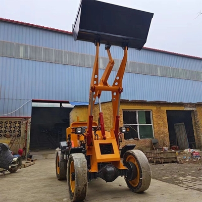 CE 승인 된 울프 미니 휠 로더 Wl 80 수압 밸브가 없으며 무게 600 kg