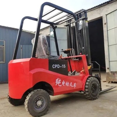 2000kg 전기 시저 리프트 텔레 핸들러 스택러 포크 리프트 125MM 포크 너비