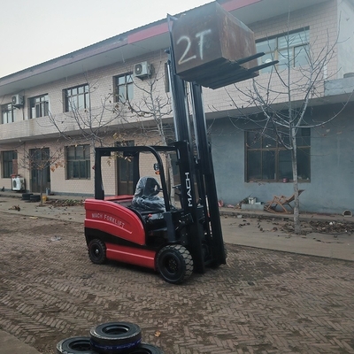 3000kg 로딩 용량 건설 재료 상점에서 로딩을 위한 전기 포크리프트