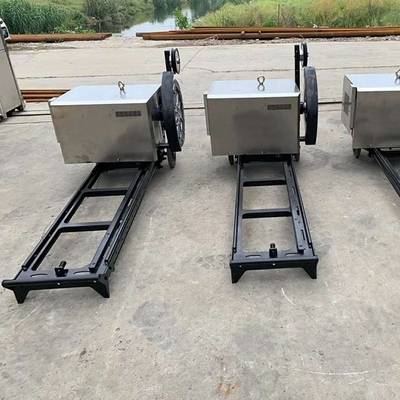 돌 절단 기계 55KW Cnc 다이아몬드 와이어 톱 돌 모양 및 절단