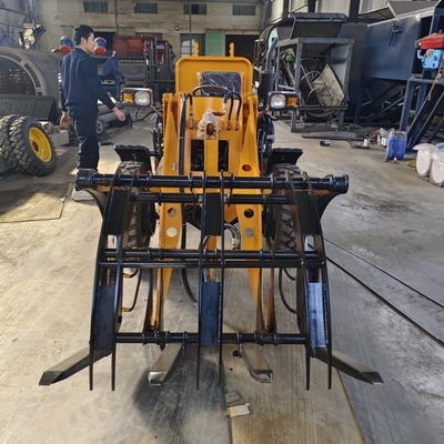 직선 CHANGCHAI 18hp 디젤 휠 로더 크기 2800 X 1000 X 1400 mm