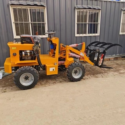 직선 CHANGCHAI 18hp 디젤 휠 로더 크기 2800 X 1000 X 1400 mm