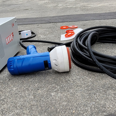 220v 110v 뜨거운 공기 배너 Ppr / 천연 PVC 용접 기계 2000w 플라스틱 용접