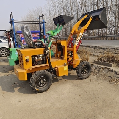소형 로더 간편 유지보수 가벼운 로더 백호 로더 18hp 디젤 휠 로더