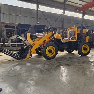 에너지 광산 800kg 가벼운 로더 2800 X 1000 X 1400mm 크기의 컴팩트 휠 로더