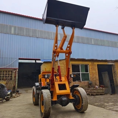 에너지 광산 800kg 가벼운 로더 2800 X 1000 X 1400mm 크기의 컴팩트 휠 로더
