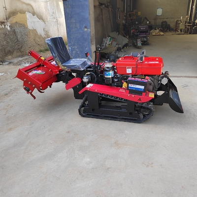 25hp 출구 농업 회전기 회전 틸러 크롤러 트랙터 2.5*1*1.3m 성능