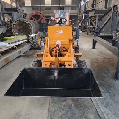 0.3m3 버킷 용량 및 800 kg 기계 무게와 함께 사용자 정의 가능한 미니 휠 로더
