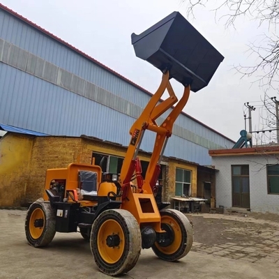 건설자재 상점 탕차이 엔진 휠 로더 앞면 400kg 로딩 용량