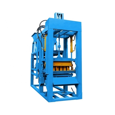 탄자니아 파버 블록 벽돌 제작자 Qmr2-45 수동 벽돌 제작 기계 3500kg 무게