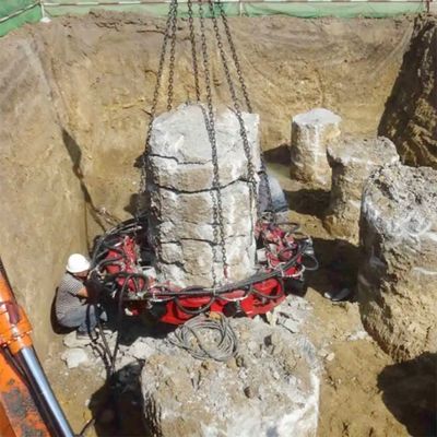 1470 kg 원형 수압 덩어리 분쇄 장치