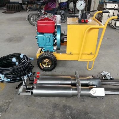 수압 벽돌 절단기 AC 모터 콘크리트 바위 얼굴 블록 절단용 블록 스플리터