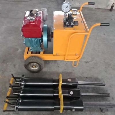 바위 분할 지름 20mm 수동 석굴 돌 껍질 및 200KG 무게와 함께 톱니