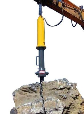 중량 AC 모터 돌과 콘크리트 베일을위한 수압 바위 분단기 무게 200KG