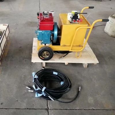 중량 AC 모터 돌과 콘크리트 베일을위한 수압 바위 분단기 무게 200KG