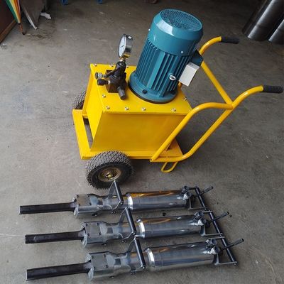 400 톤 분할 힘 콘크리트 철거 건설을 위한 수압 바위 분할기