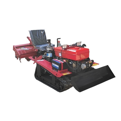 35hp 후 로터리 크롤러 미니 파워 틸러 2.5*1*1.3m 크기와 긴 서비스 수명