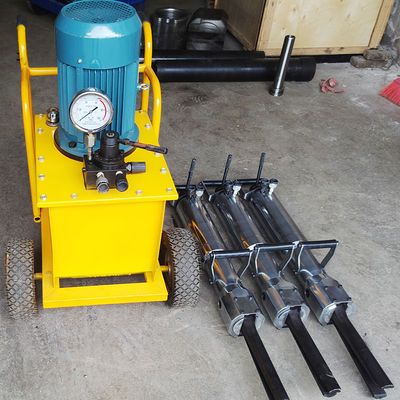 단일 총 무게 29-43KG 수압 바위 코어 크래킹을위한 슈퍼 윙 바위 스플리터