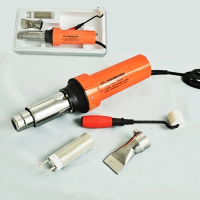 220V 50Hz 전원 공급 HDPE 2000w 지오 엠브레인 웰더를 위한 뜨거운 공기 용접 총