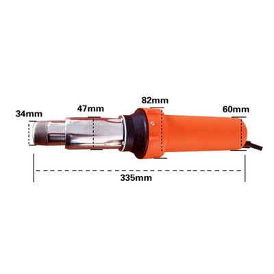 220V 50Hz 전원 공급 HDPE 2000w 지오 엠브레인 웰더를 위한 뜨거운 공기 용접 총