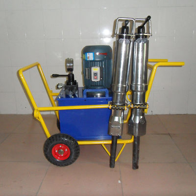 콘크리트 철거 효율을 높이기 위해 AC 모터 스톤 피스톤 로크 스플리터