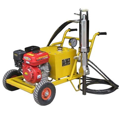 AC 모터 미니 발굴기 핸드 바위 분할기 250 통합 수압 바위  드릴 분해기