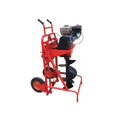 작은 파기 기계 48cc 196cc 212cc 가스 지구 오거 빗 덩어리