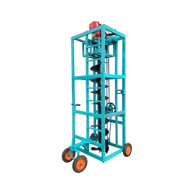 작은 파기 기계 48cc 196cc 212cc 가스 지구 오거 빗 덩어리