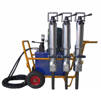 500~750mm 굴착 깊이 200kg 무게 수동 바위 분할 도구 수압 돌 분할 기계