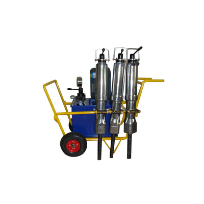 8 hp 디젤 펌프 스테이션 42-50mm 드릴링 지름에 대한 수압 윙 바위 스플리터