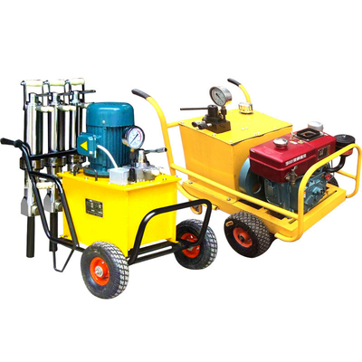 200KG 수압 돌 분할 스플리터 정확한 500-750mm 굴착 깊이를 위해