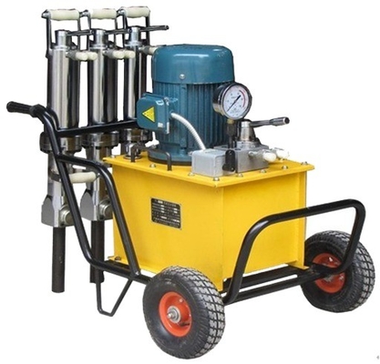 200KG 수압 돌 분할 스플리터 정확한 500-750mm 굴착 깊이를 위해