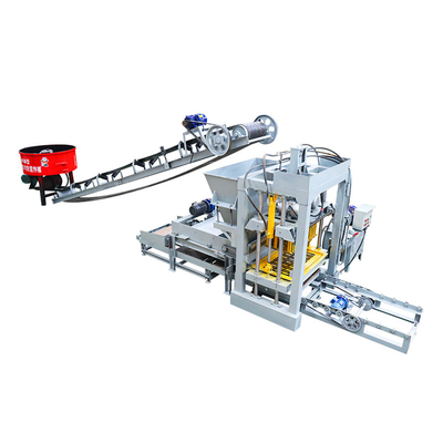20-25s Molding Cycle 완전 자동 연결 된 벽돌 제작 기계