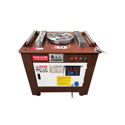 380V/220V 정확성 GW50A 수압 강철 막 굽기 기계 36mm 스레드 강철