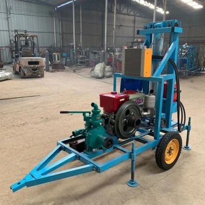 가솔린 엔진 물 우물 뚫기 기구