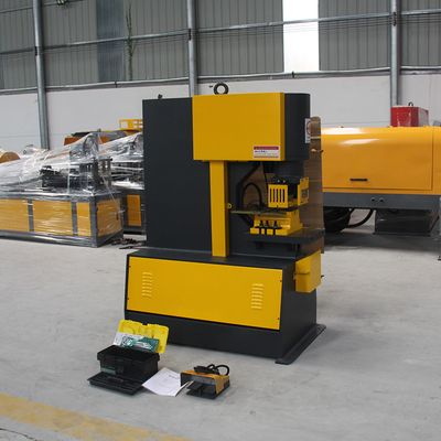 완전 자동 90kN 다기능 펀칭 및 시어링 기계 CNC 제어 380V 제조
