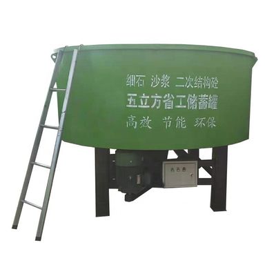 70.0mm 드럼 두께 고객 요구 프로젝트에 대한 수직판 판 콘크리트 믹서