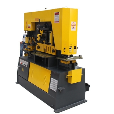 Q35Y-180T CNC 제어 시스템과 함께 수압 프로필 철강 절단 기계