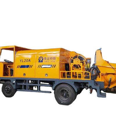 매트리 스프레이 머신 시멘트 모터 스프레이 총 모터 파워 45kw 학교 리노베이션