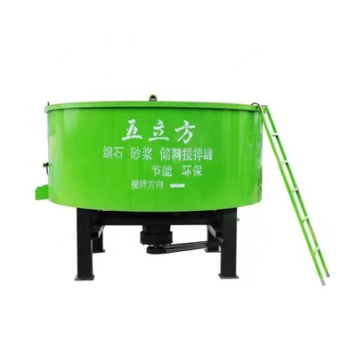 500L 800kgs 테카 터빈 콘크리트 판 혼합기 전조 콘크리트 및 상품 콘크리트