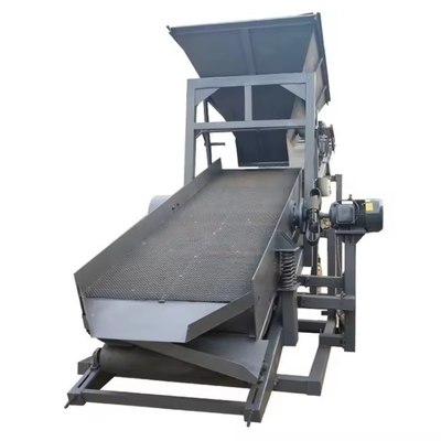 상위 모래 스크리닝 기계 장비 모래 1800 KG 11m*2.2m*3.7m 순수 구리 모터