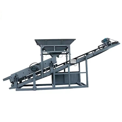 상위 모래 스크리닝 기계 장비 모래 1800 KG 11m*2.2m*3.7m 순수 구리 모터