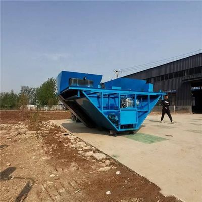 작은 트렌치 파기 기계 트렌칭 기계 채널 배열 기계 2500KG 무게