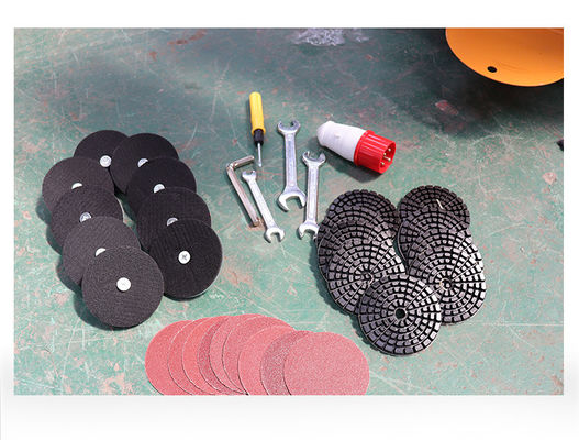 핸드 푸시 콘크리트 밀더 행성 단일 디스크 바닥 밀딩 롤링 머신